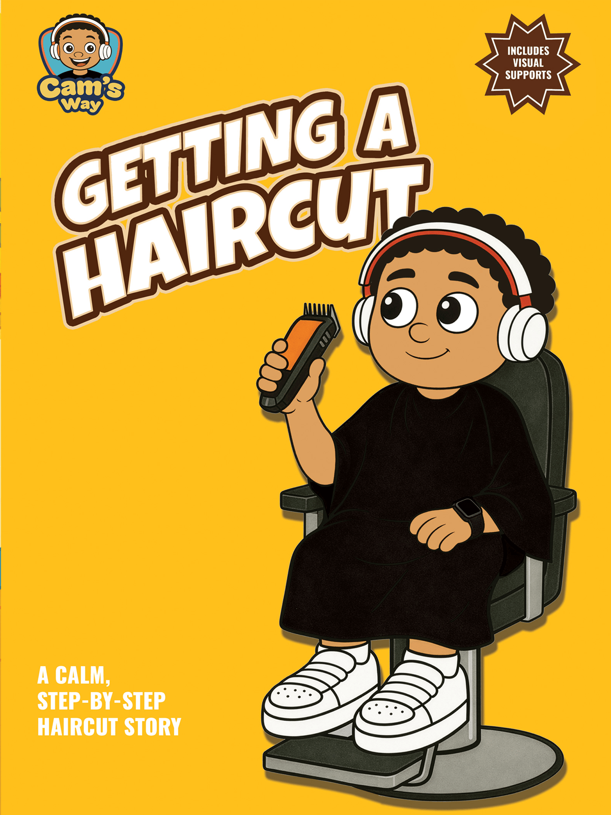 Getting a Haircut storybook cover